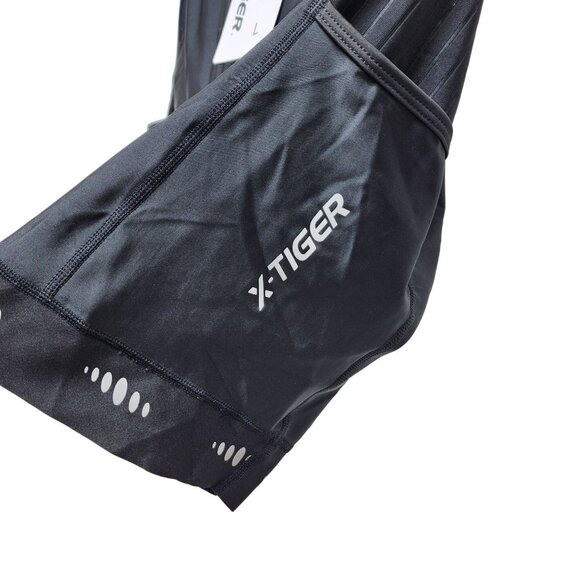 X-Tiger Womens Cycling Shorts With Gel Padding - Black Size L - Picture 4 of 6